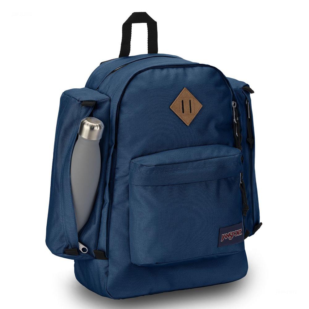 Sac à Dos Ordinateur JanSport Field Pack Bleu Marine | STK-13899241